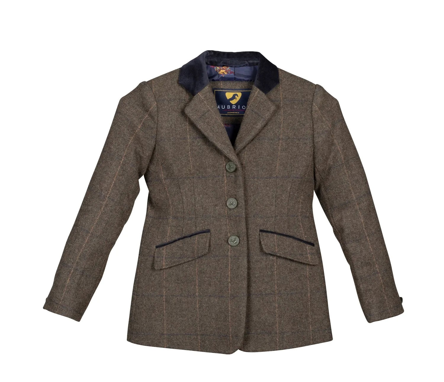 Aubrion vintage femmes veste d'équitation chêne marron à Aubrion vintage femmes veste d'équitation chêne marron à