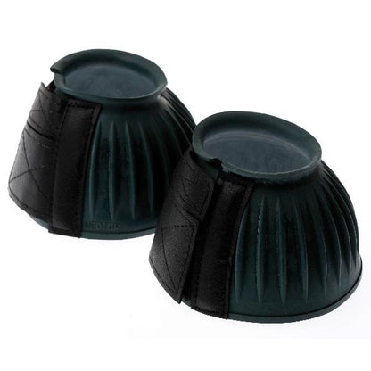 Roma Ribbed Rubber Velcro Bell Boots