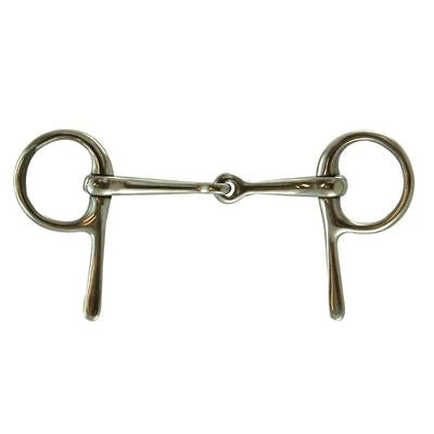 Miniature Half Cheek Driving Snaffle Bit 3.5