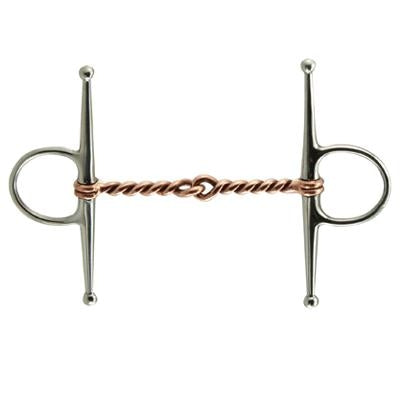 Coronet Copper Wire Full Cheek Bit 5