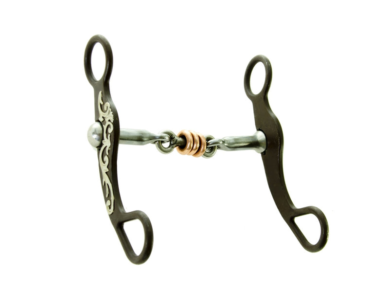 Dogbone with Copper Rings Floral Bit