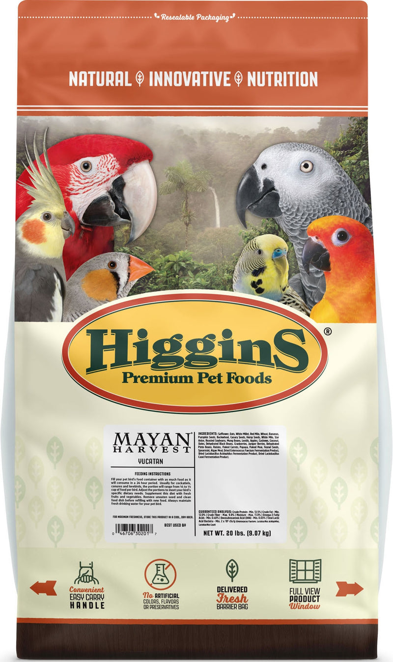 Higgins Yucatan Blend Bird Food