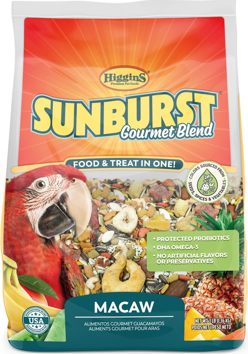 Higgins Sunburst Macaw Food
