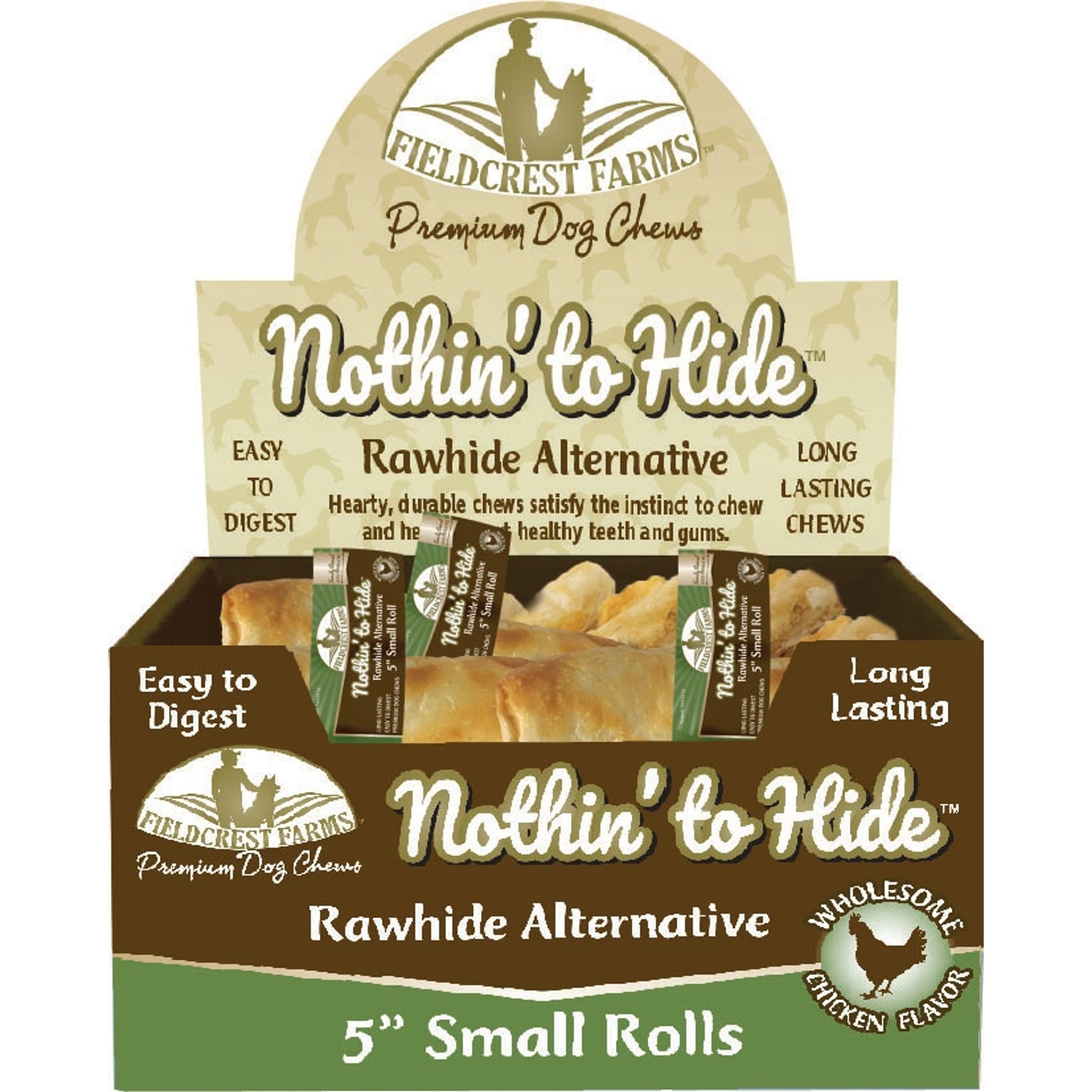 Fieldcrest Farms Nothin' To Hide Rawhide Alternative Small Roll