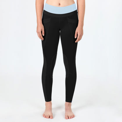Irideon Ladies Synergy Tights Large Black/Energy B