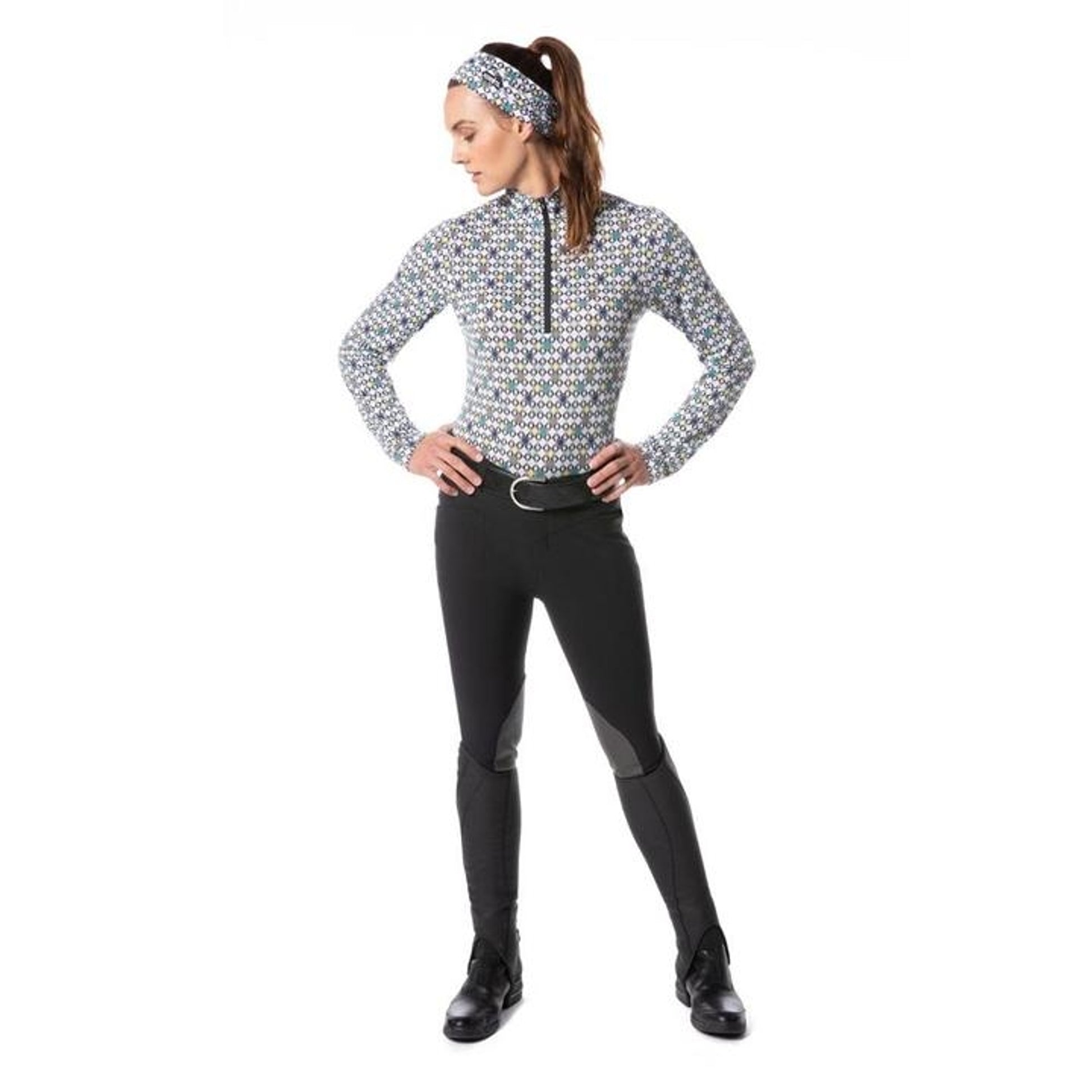 Kerrits Ladies Cross-Over II Knee Patch Breeches