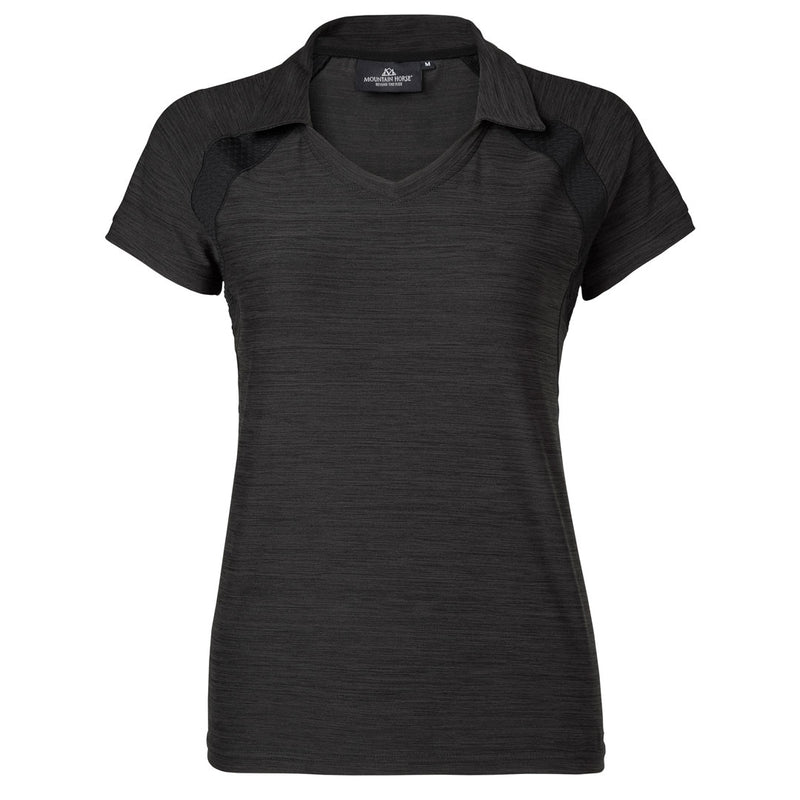 Mountain Horse Ladies Bright Tech Tee X-Large Blac