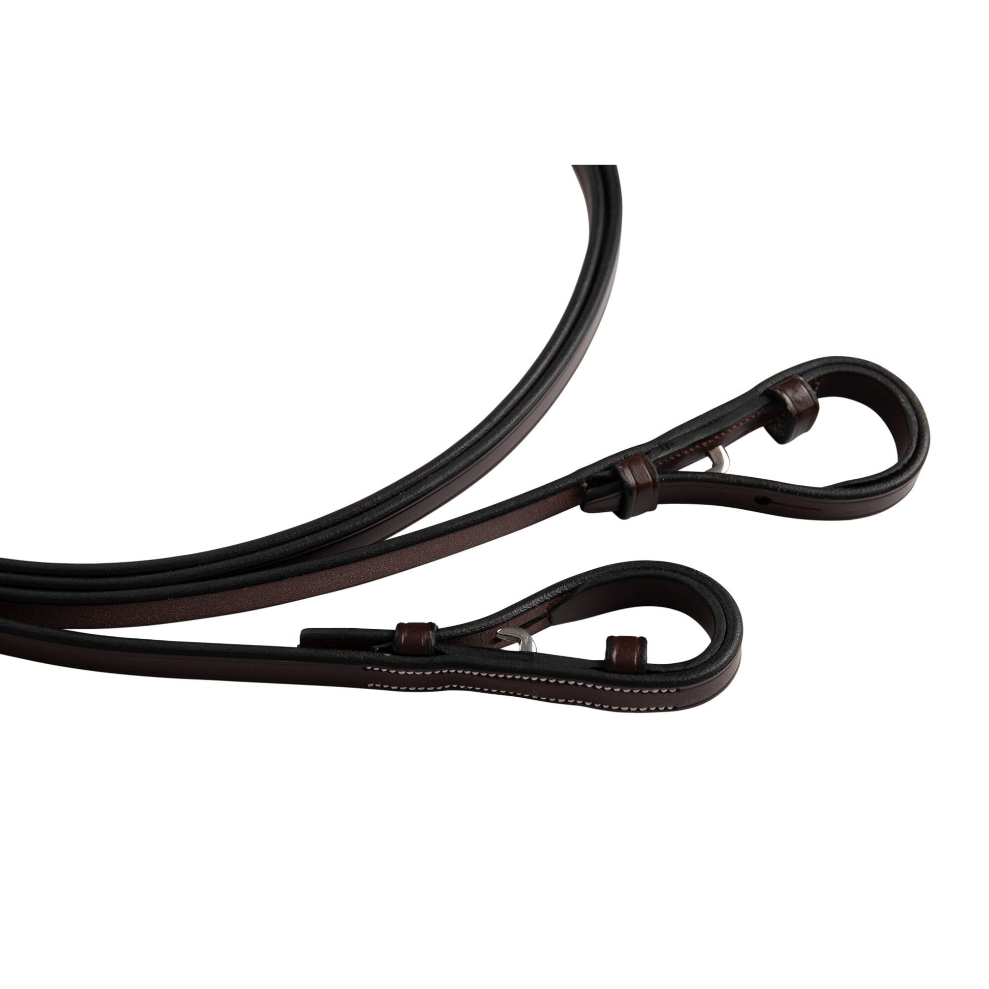 Huntley Fancy StitchRubber Reins 5/8"
