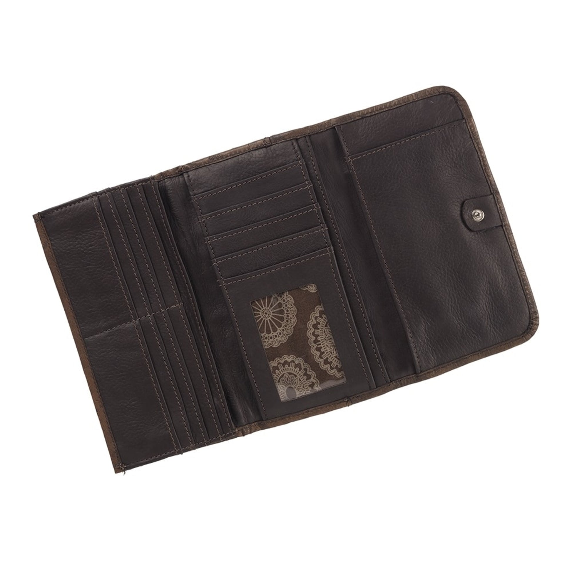 American West Ladies Navajo Soul Tri-Fold Wallet