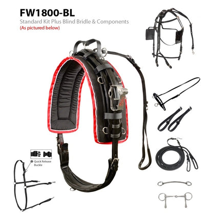 Feather-Weight Synthetic Standard Race Harness