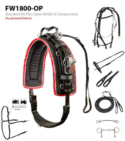 Feather-Weight Synthetic Standard Race Harness