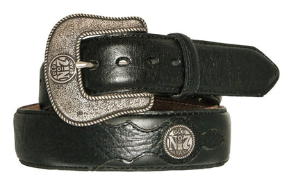 Jack Daniels Old No.7 Western Belt with Conchos