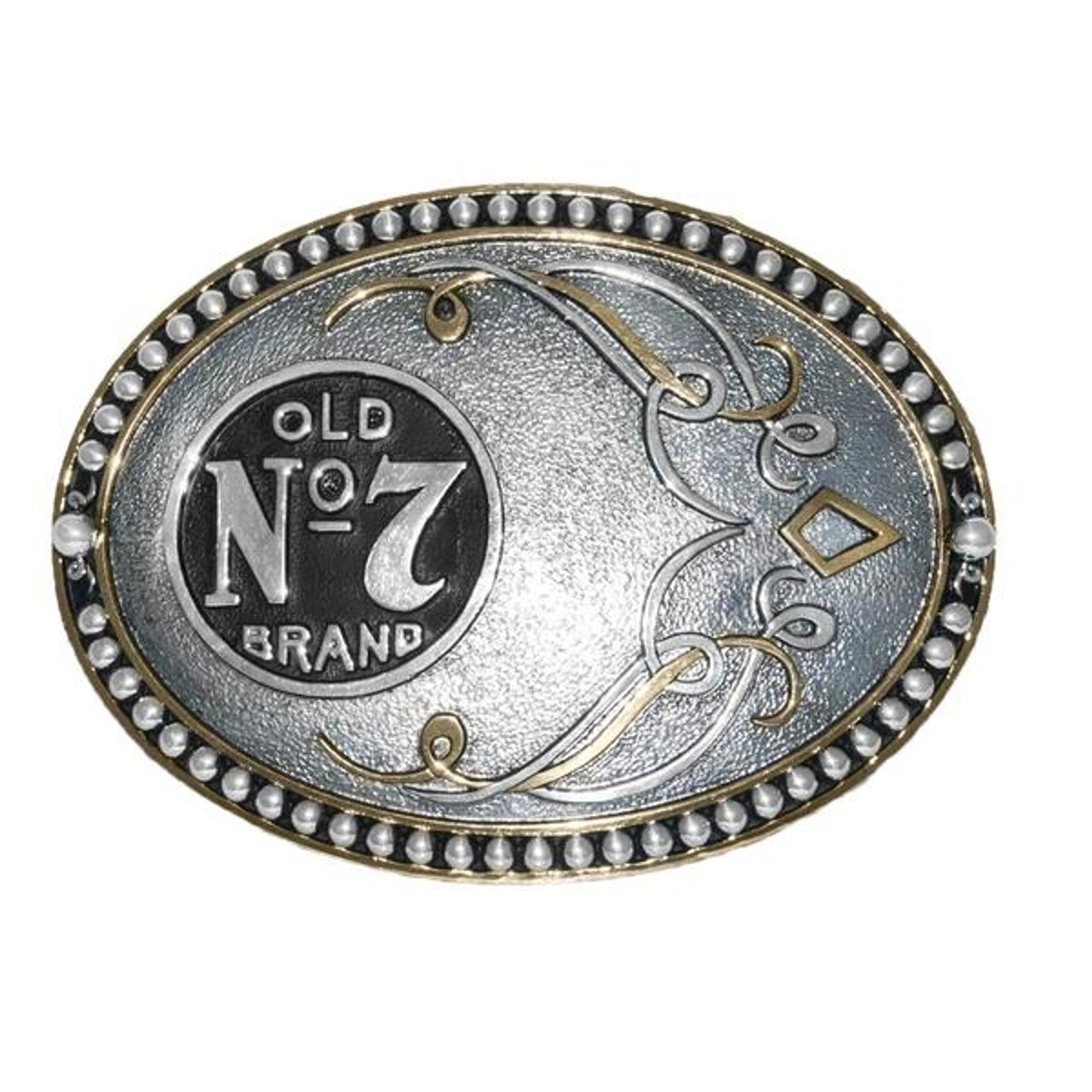 Jack Daniels Swing Bug Logo Buckle