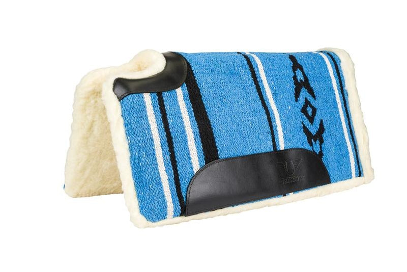 TuffRider Phoenix Small Western Saddle Pad Aqua