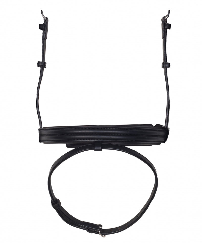 Aramas Double Raised 1-1/4" Crank Noseband with Flash