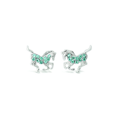 Kelley Kids Galloping Horse Earrings