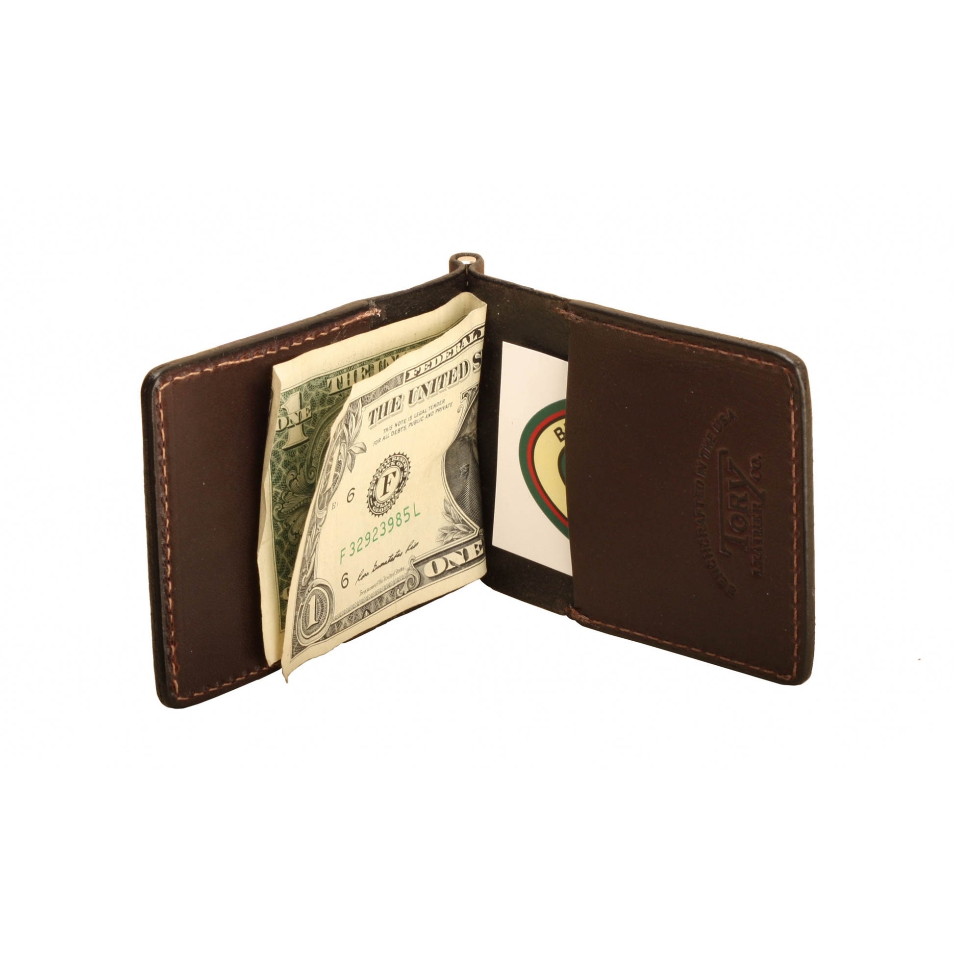 Tory Leather Money Clip