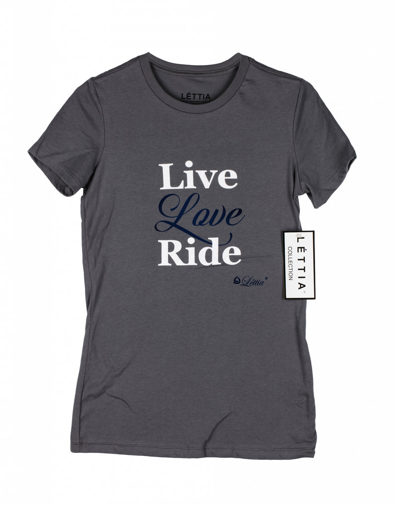 Lettia Ladies "Live Love Ride" Tee Shirt