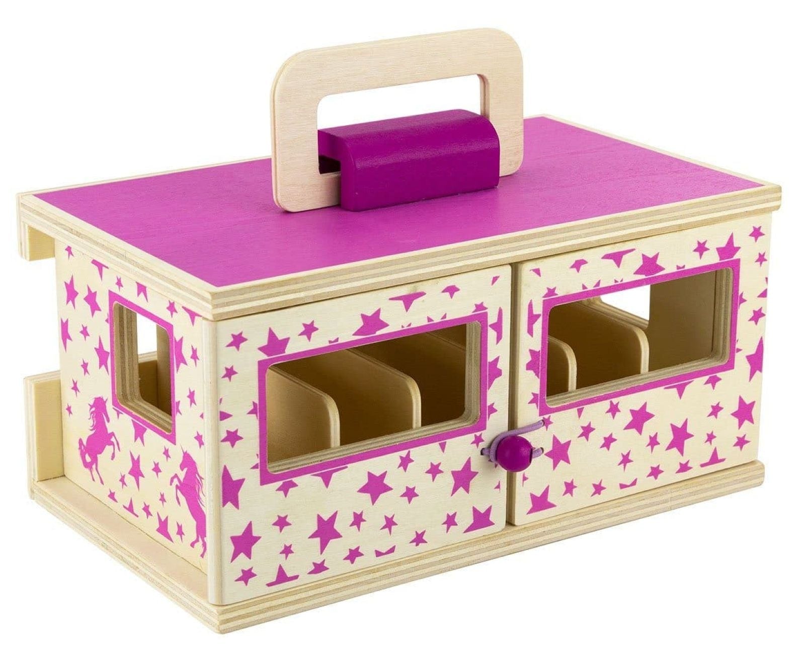 Breyer Unicorn Magic Wooden Carry Stable