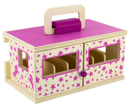 Breyer Unicorn Magic Wooden Carry Stable