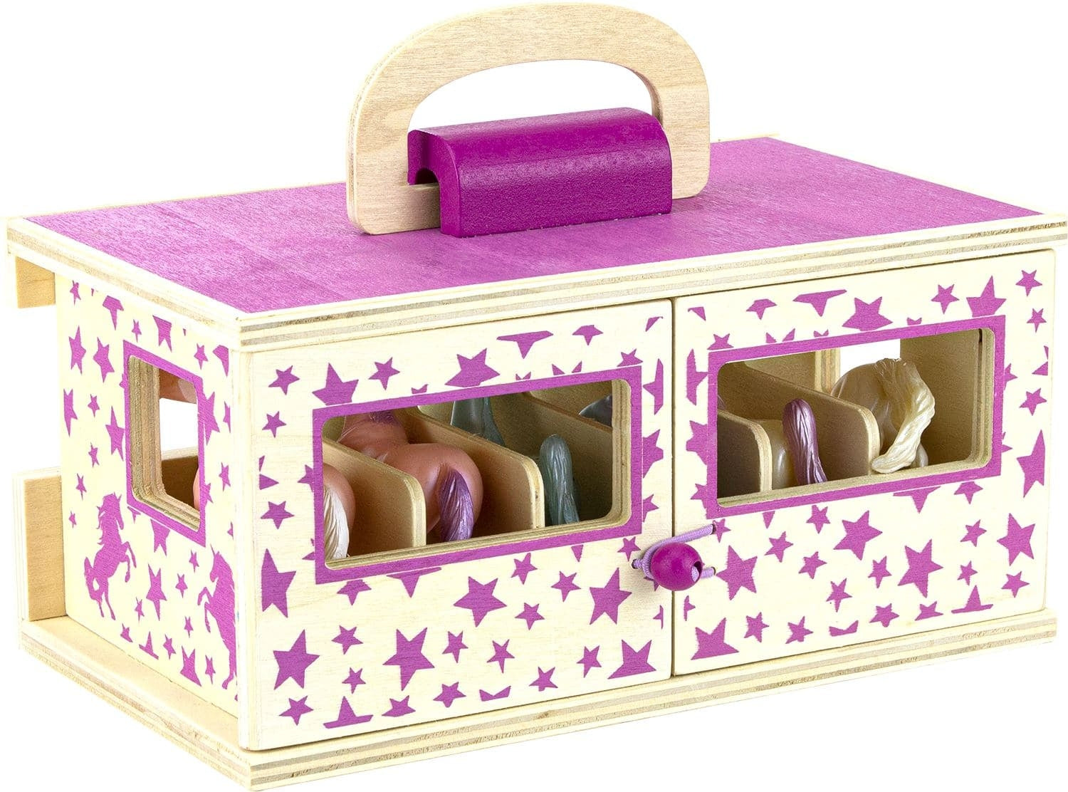 Breyer Unicorn Magic Wooden Carry Stable