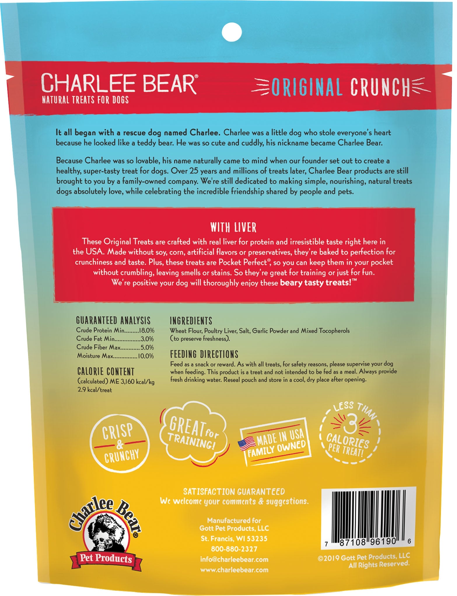 Charlee Bear Dog Treat