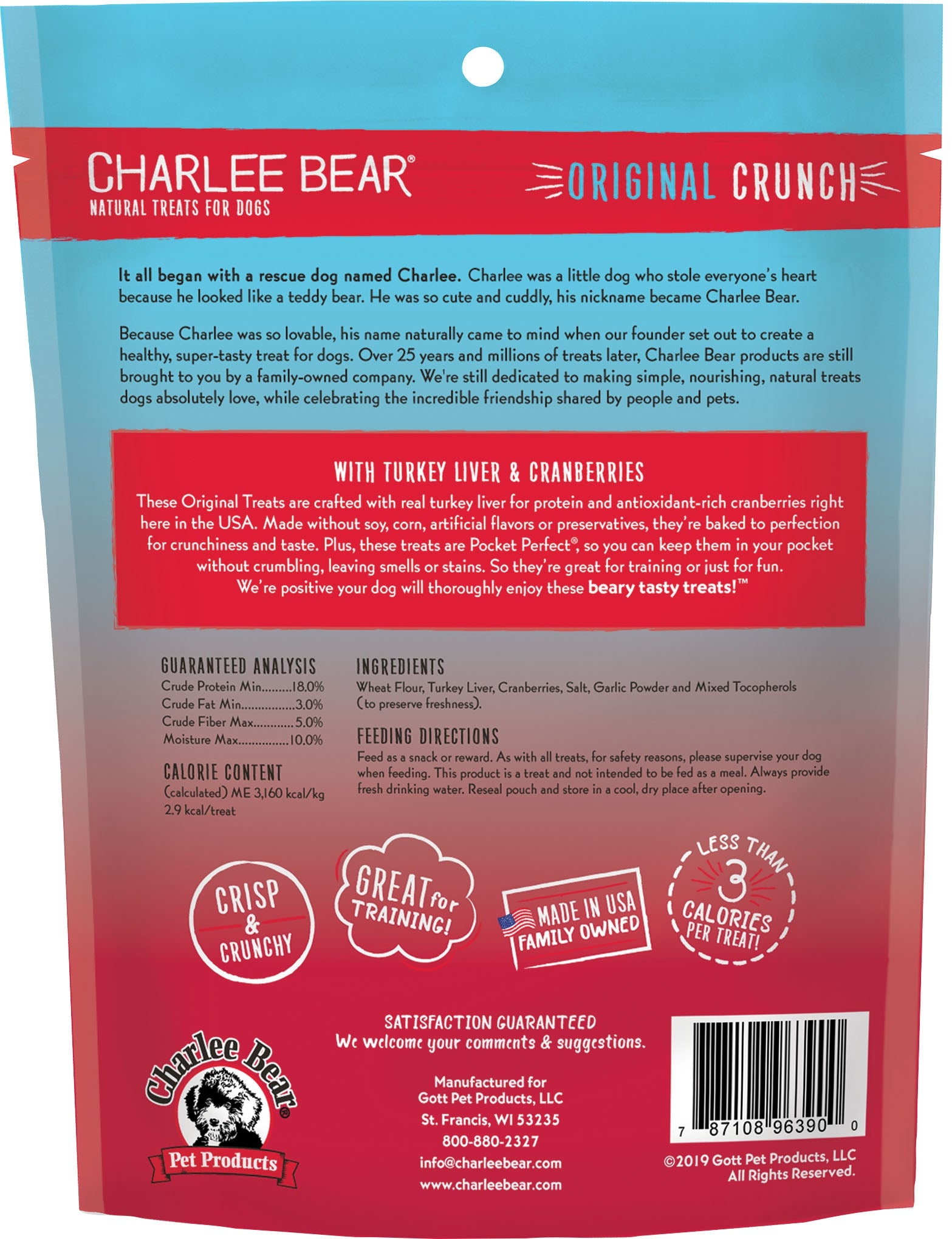 Charlee Bear Dog Treat