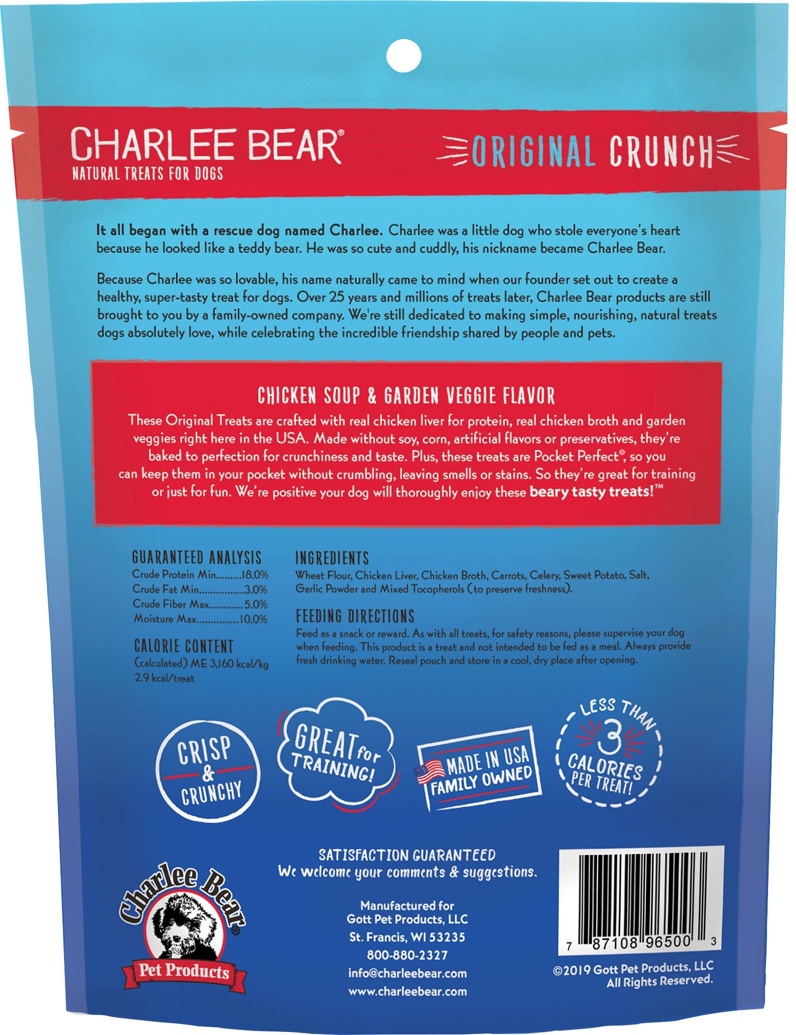 Charlee Bear Dog Treat