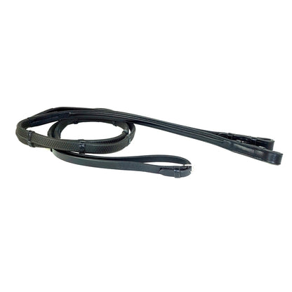Nunn Finer Amico Rubber Rein with Hand Stops