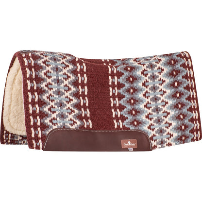 Classic Equine Sensorflex Wool Contoured Top Saddle Pad