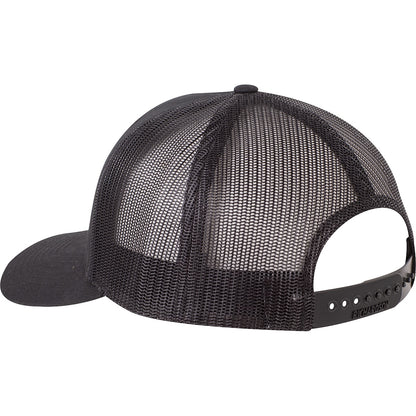 Martin Saddlery Snapback Ball Cap with Faux Leather Logo