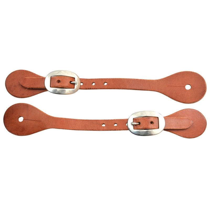 Reinsman Mens Straight-Hoak Spur Straps