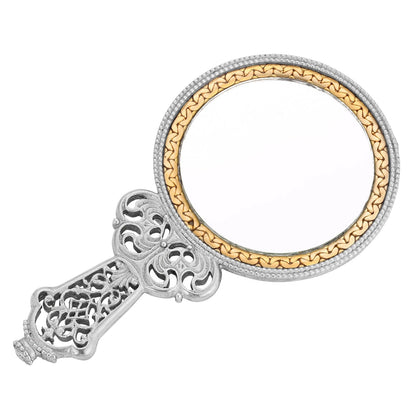 1928 Jewelry Handheld Four Cats Mirror