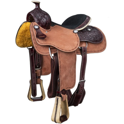 Silver Royal Half Breed Roper Saddle