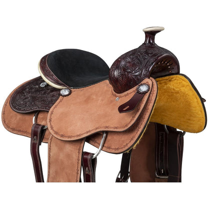 Silver Royal Half Breed Roper Saddle