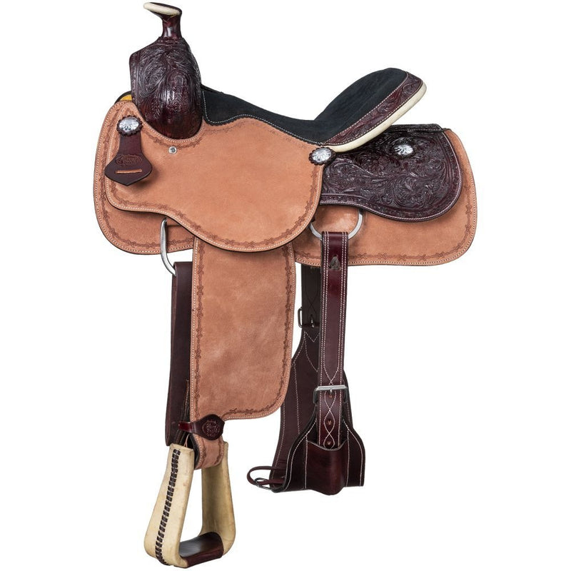 Silver Royal Half Breed Roper Saddle