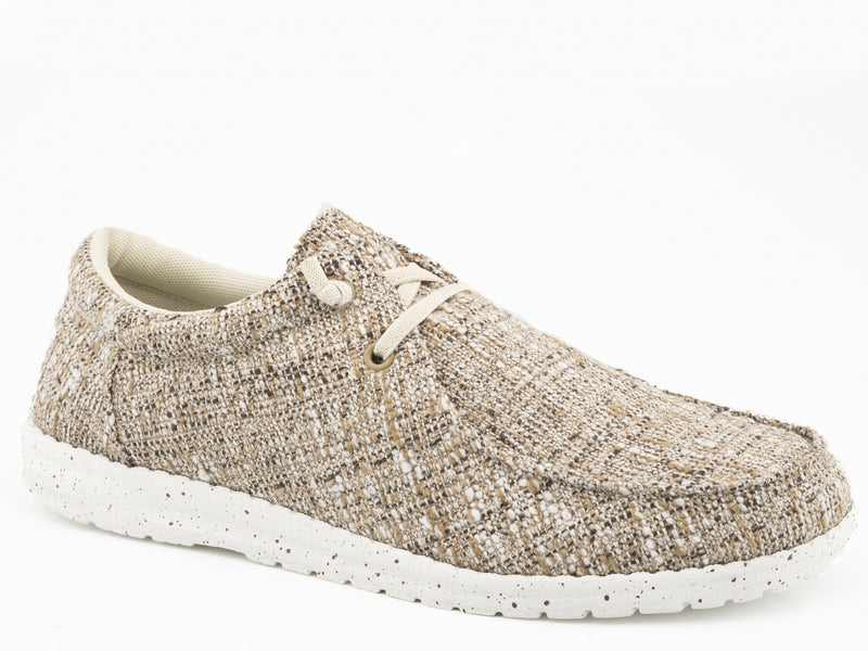 Roper Kids Tan Multi Fabric Upper Chukkas