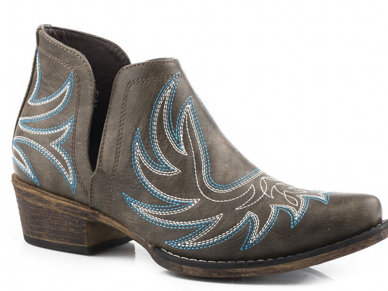 Roper Ladies Ava Snip Toe Ankle Boots