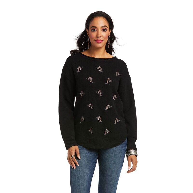 Ariat Ladies All Boots Sweatshirt