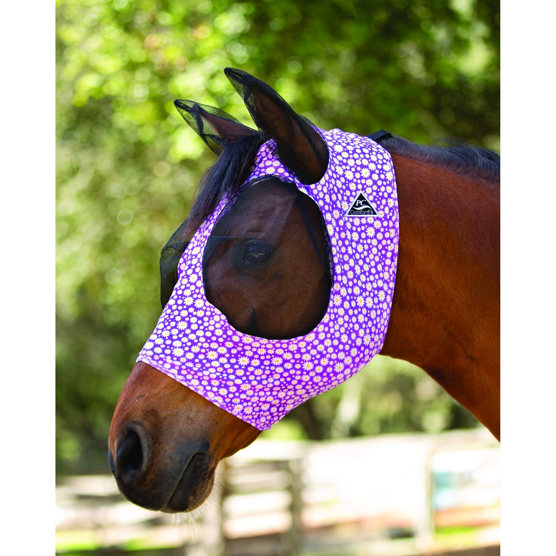 Professionals Choice Comfort Fit Lycra Fly Mask Po
