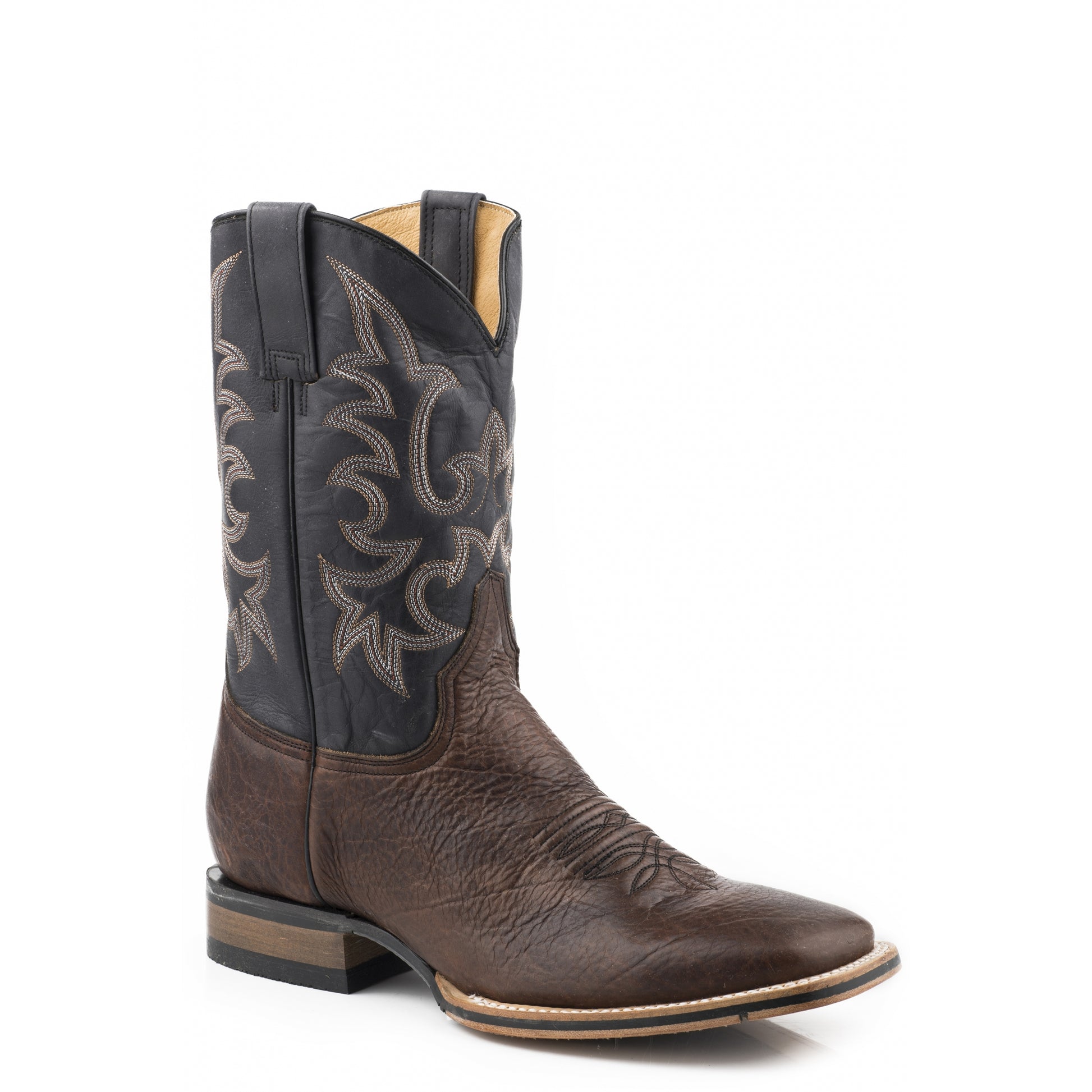 Stetson Mens Obadiah Square Toe Performance Sole Boots