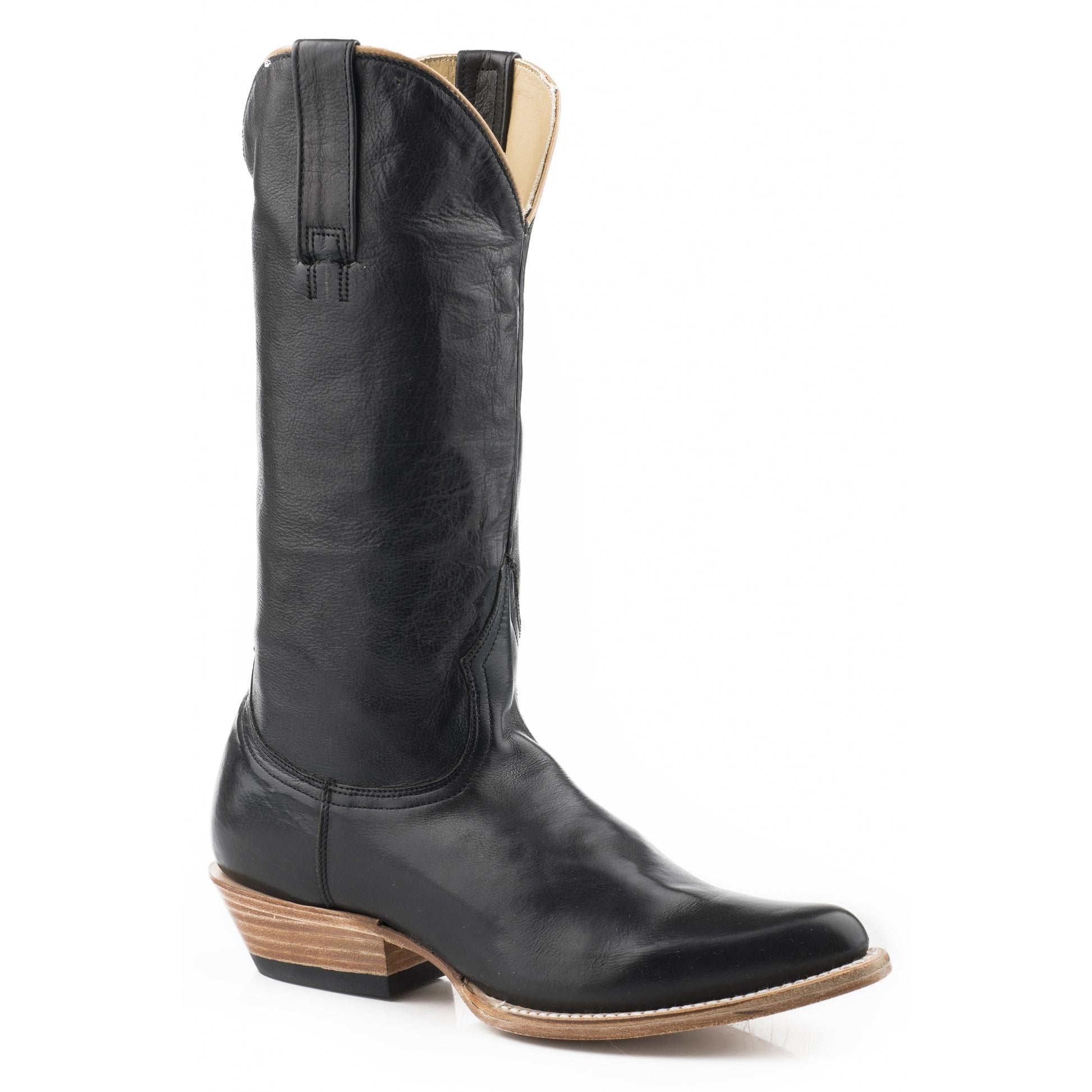 Stetson Ladies Darby Snip Toe 13" Shaft Leather Sole Boots