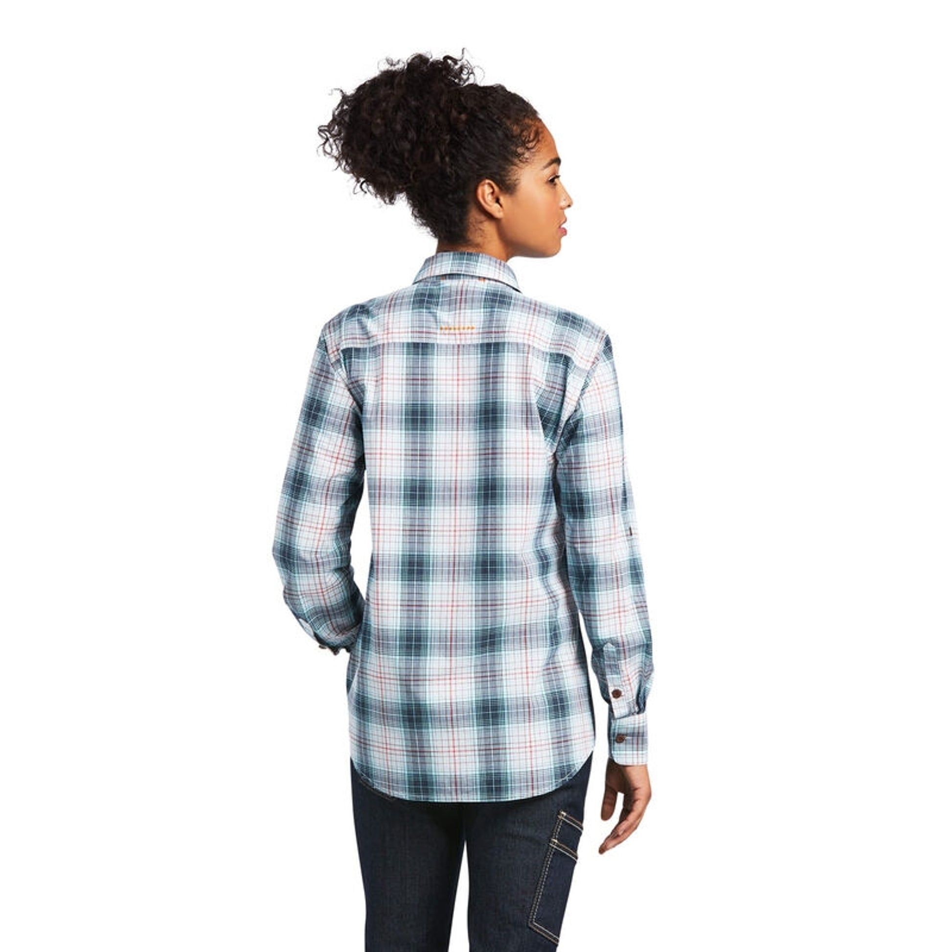 Ariat Ladies Rebar Made Tough DuraStretch Work Shirt