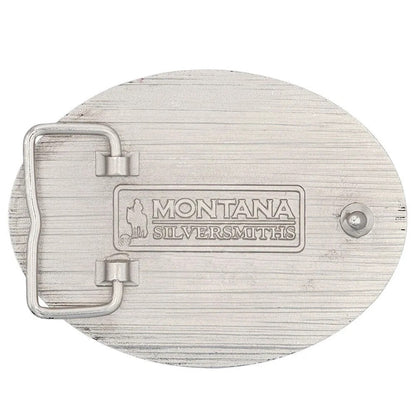 Montana Silversmiths Betsy Sparkling Patriotic Attitude Belt Buckle