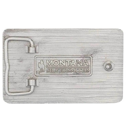 Montana Silversmiths Eagle Arms Patriotic Belt Buckle