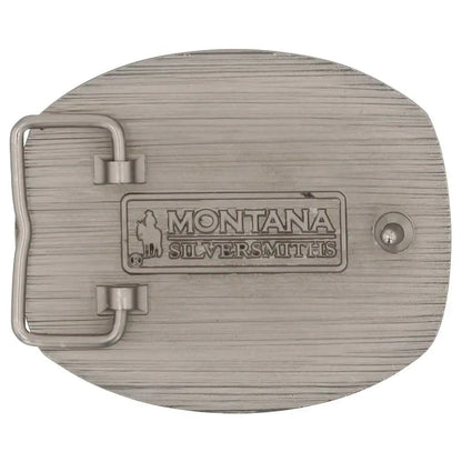 Montana Silversmiths Behind Every Blade Chris Kyle Attitude Belt Buckle