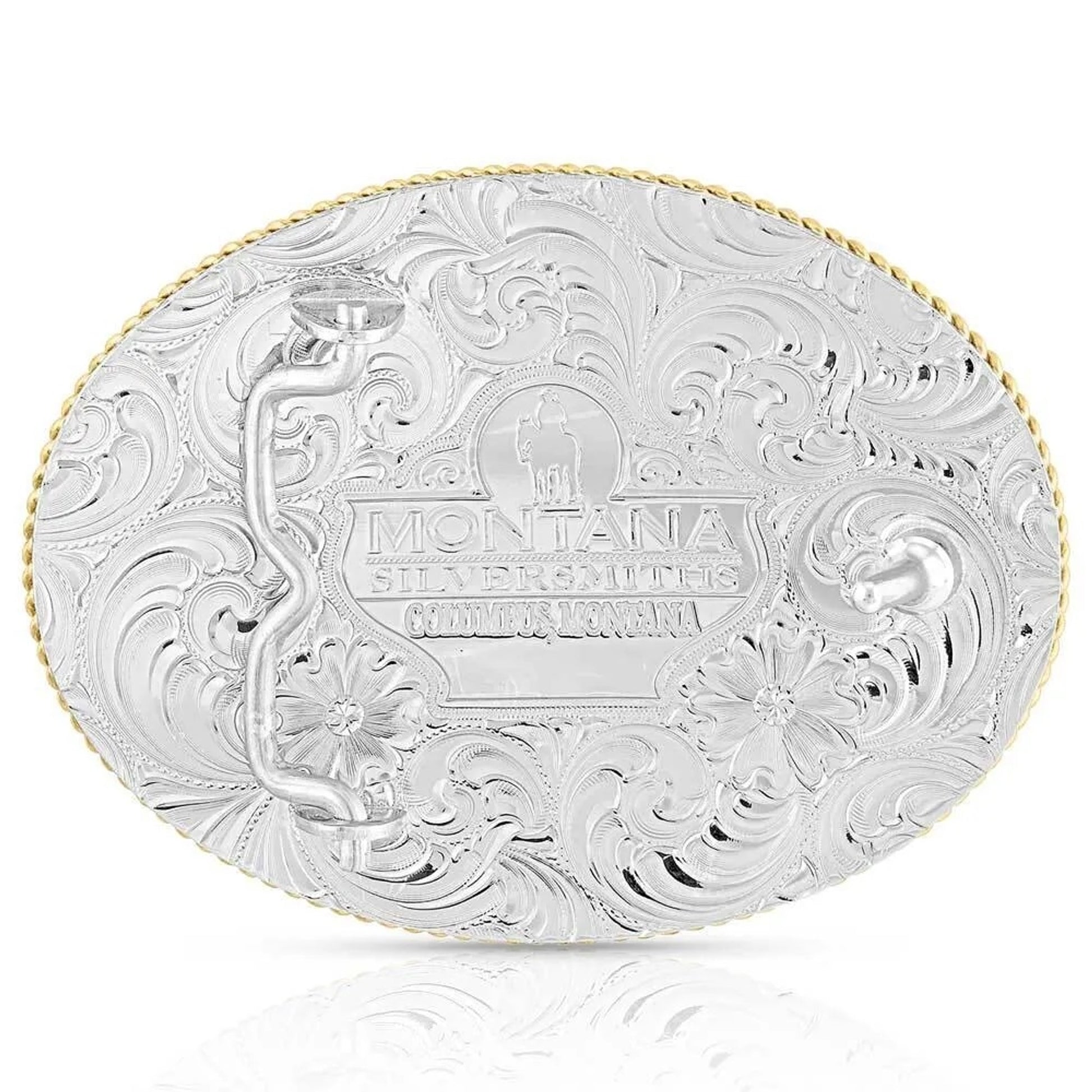 Montana Silversmiths Rough Waters Bull Rider Class Belt Buckle