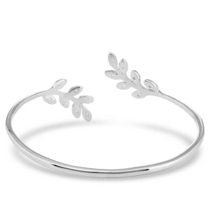 Montana Silversmiths Frozen in Time Leaf Cuff Bracelet