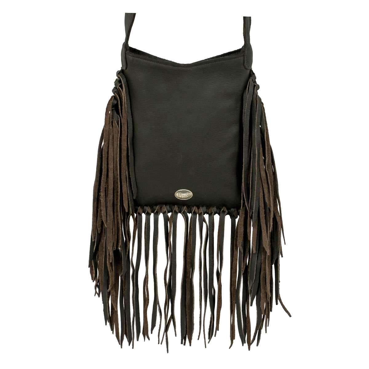 American West Fringed Cowgirl Crossbody with Front Compartment