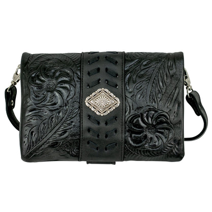 American West Large Grab-And-Go Foldover Crossbody Bag